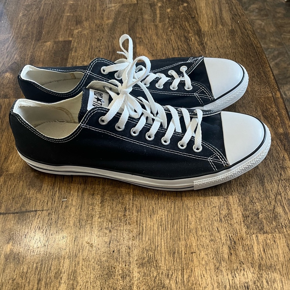Black Converse Allstars size 15